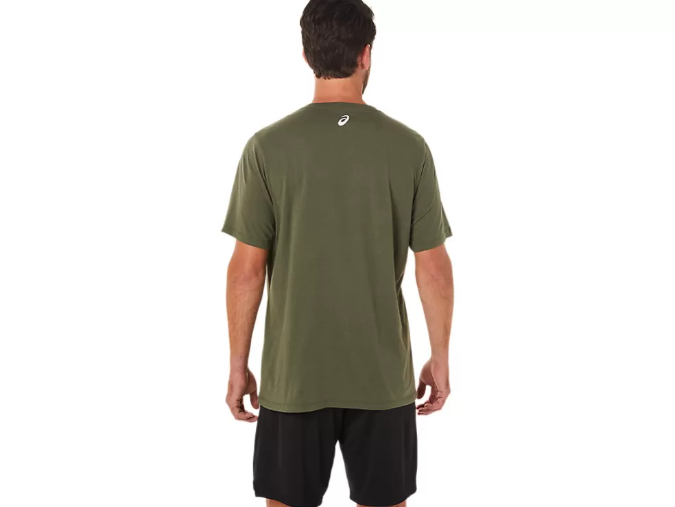 Best Sale ASICS 1977 SPORTSWEAR TEE Olive Canvas