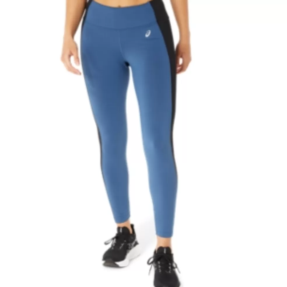 Shop ASICS 7/8 PERFORMANCE TIGHT Grand Shark/Performance Black