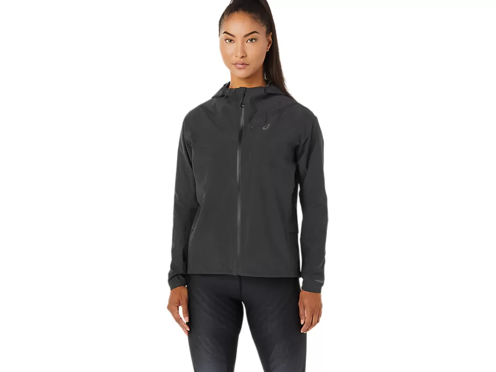 Hot ASICS ACCELERATE WATERPROOF 2.0 JACKET Graphite Grey