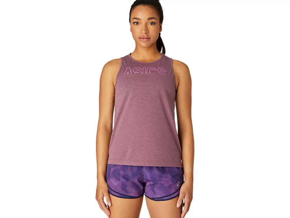 Sale ASICS MUSCLE TANK Grape Heather