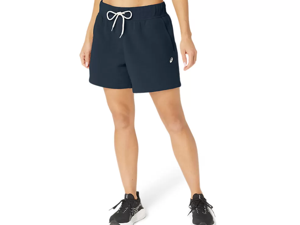 Sale ASICS SUNDAY SANA FLEECE SHORT French Blue