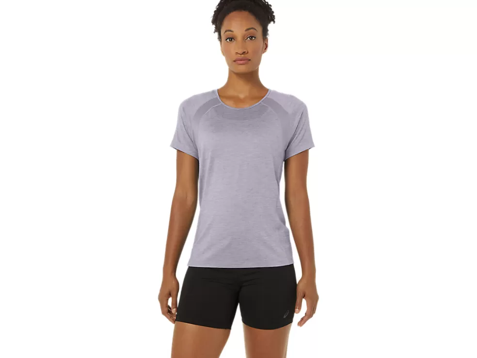 New ASICS C110 SHORT SLEEVE PR LYTE TOP Dusk Violet