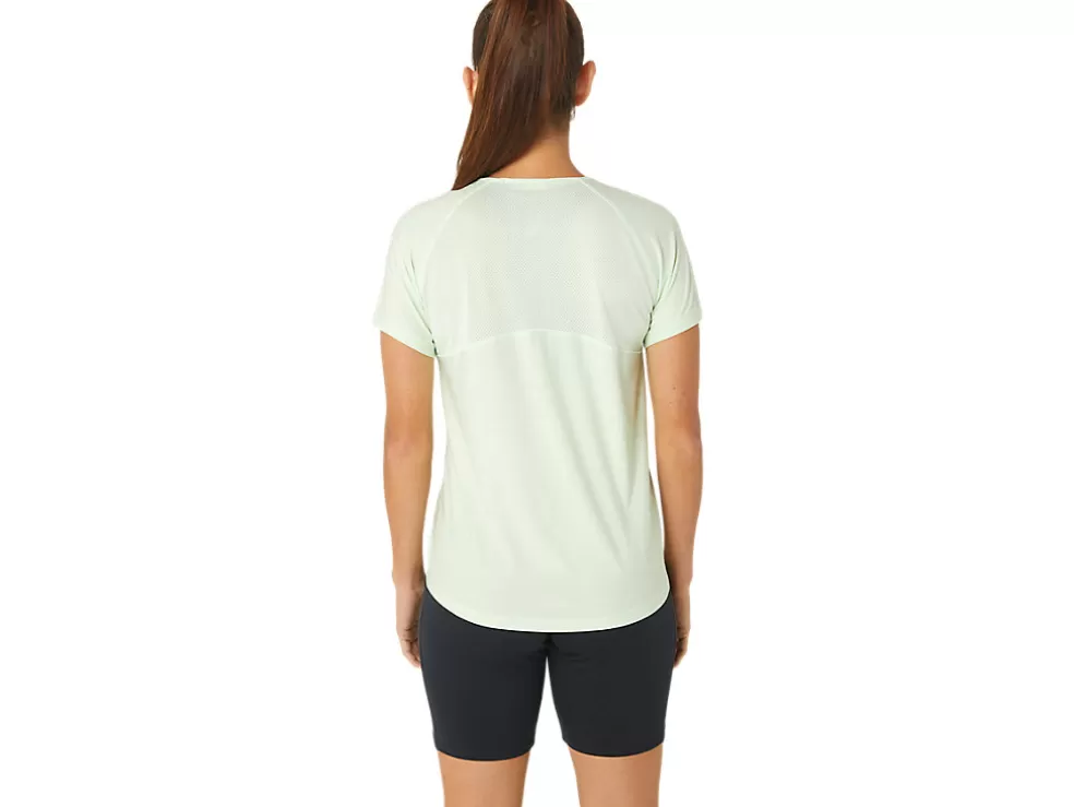 Hot ASICS C110 SHORT SLEEVE PR LYTE TOP Whisper Green