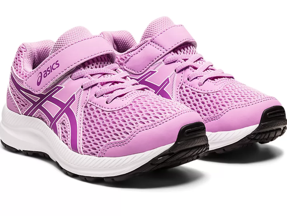 Shop ASICS CONTEND 7 PRE-SCHOOL Lavender Glow/Orchid