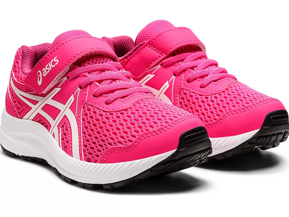 Store ASICS CONTEND 7 PRE-SCHOOL Pink Glo/White