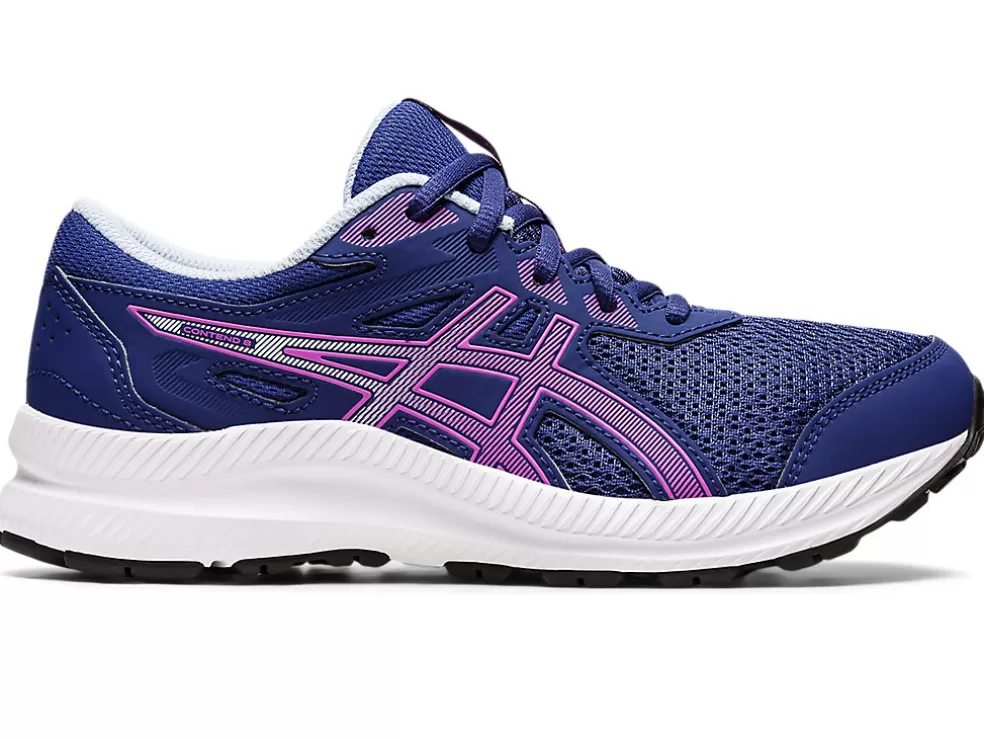 Best Sale ASICS CONTEND 8 GRADE SCHOOL Dive Blue/Orchid