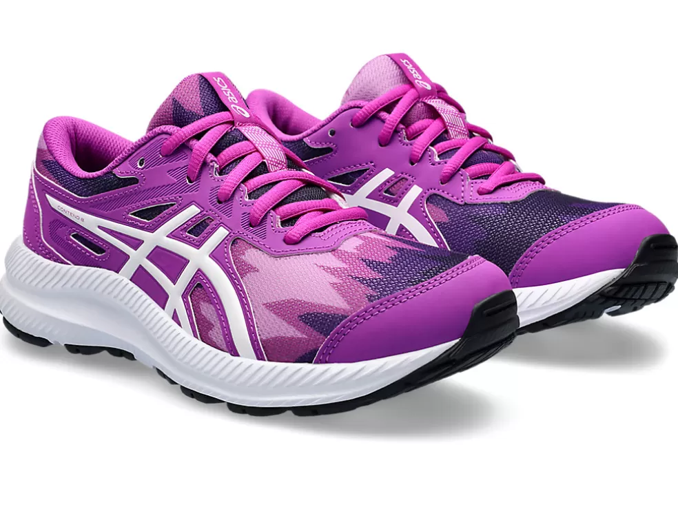 Store ASICS CONTEND 8 GRADE SCHOOL Orchid/White