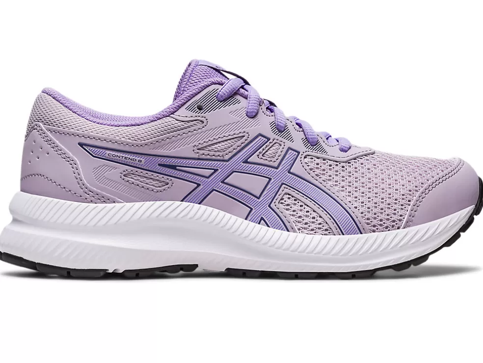 Online ASICS CONTEND 8 GRADE SCHOOL Dusk Violet/Digital Violet