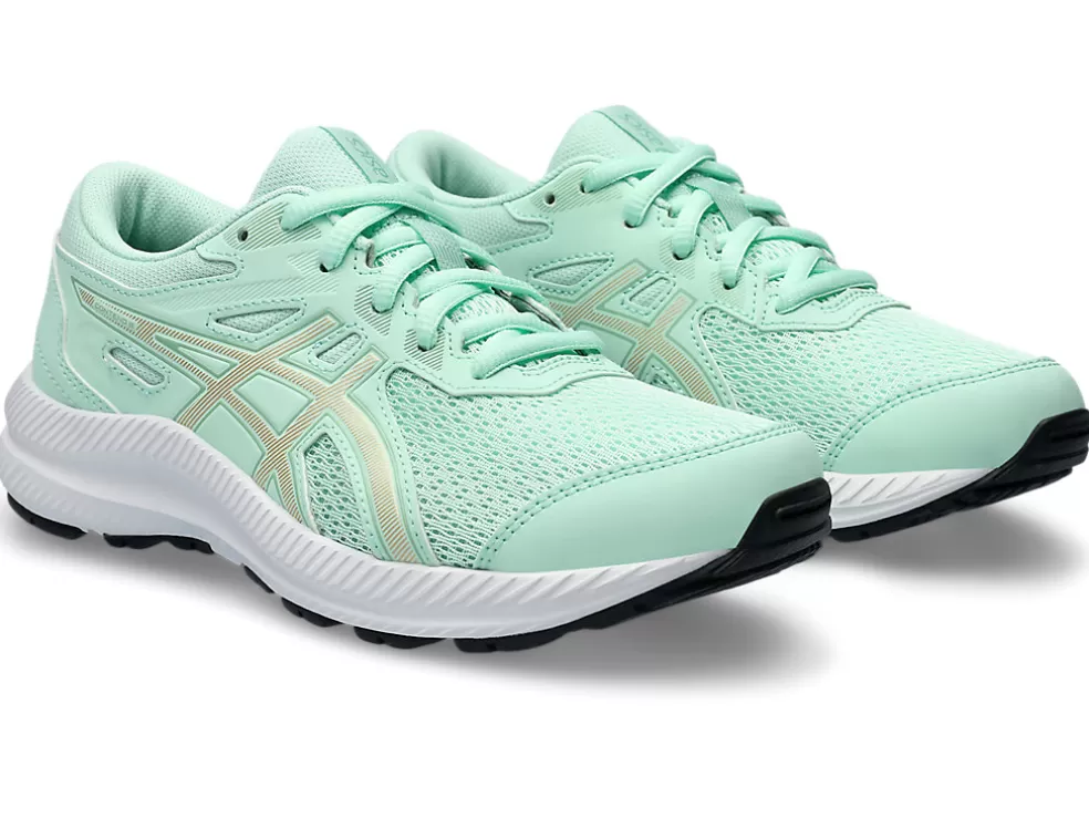 Hot ASICS CONTEND 8 GRADE SCHOOL Mint Tint/Champagne