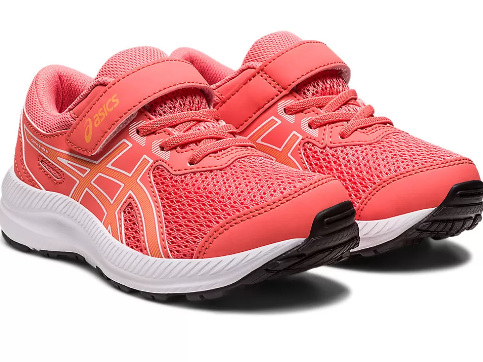 Fashion ASICS CONTEND 8 PRE-SCHOOL Papaya/Summer Dune