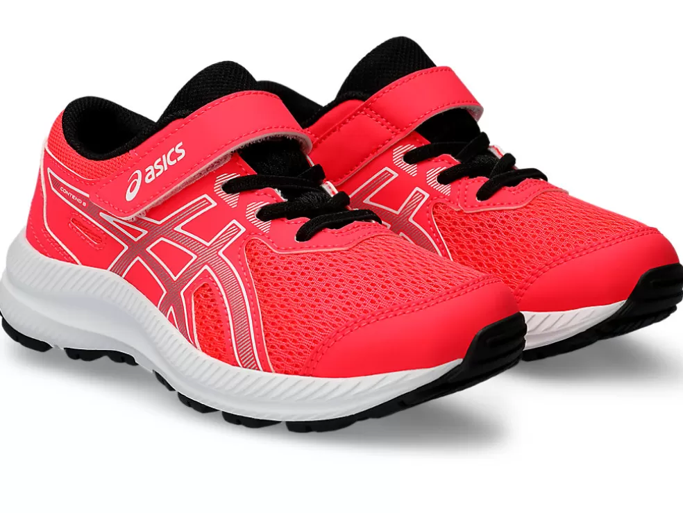 Clearance ASICS CONTEND 8 PRE-SCHOOL Diva Pink/Pure Silver