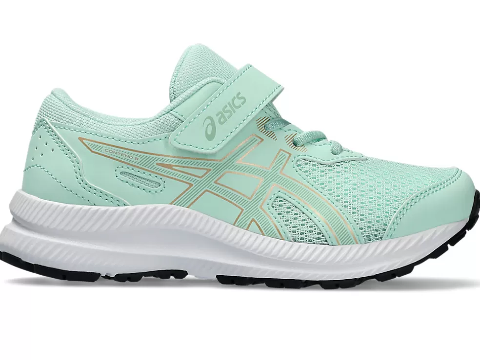 Best ASICS CONTEND 8 PRE-SCHOOL Mint Tint/Dark Mint