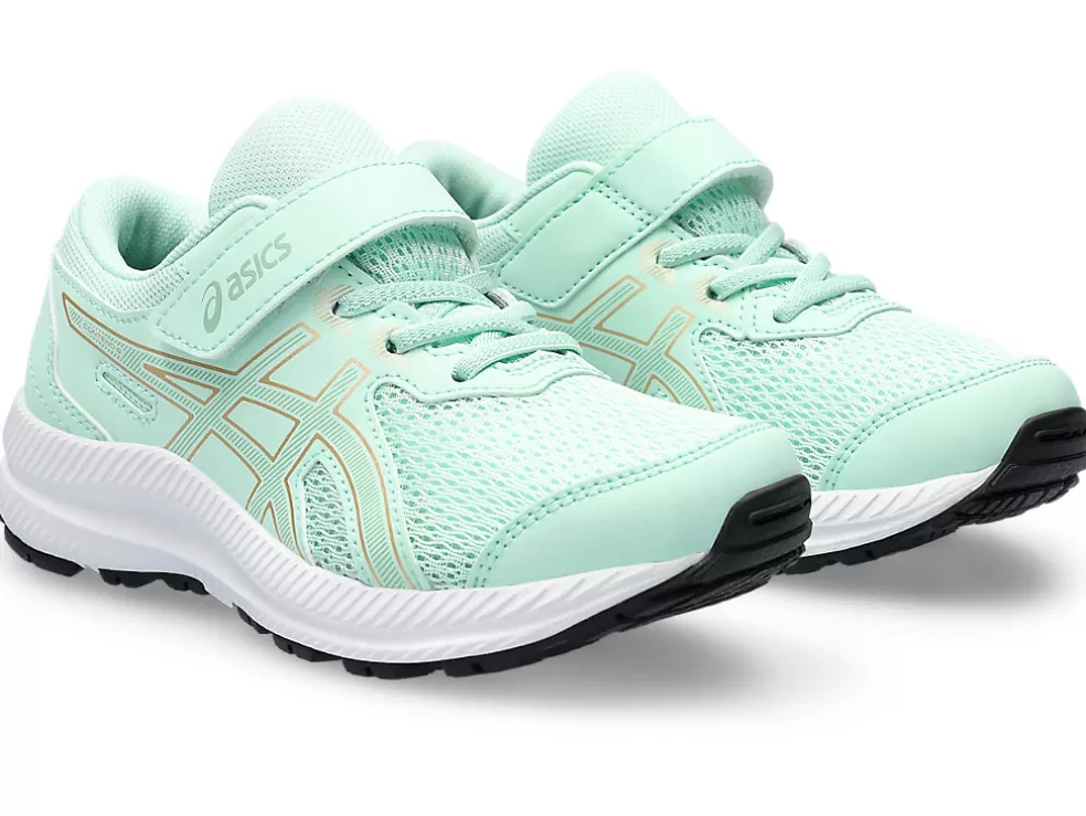 Best ASICS CONTEND 8 PRE-SCHOOL Mint Tint/Dark Mint