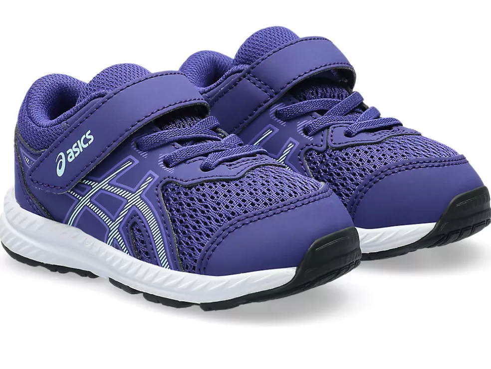 Cheap ASICS CONTEND 8 TODDLER SIZE Eggplant/Aquamarine