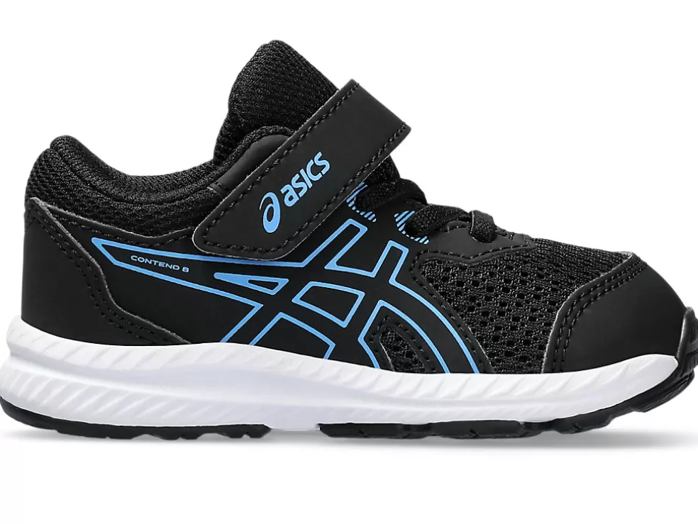 Hot ASICS CONTEND 8 TODDLER SIZE Black/Waterscape