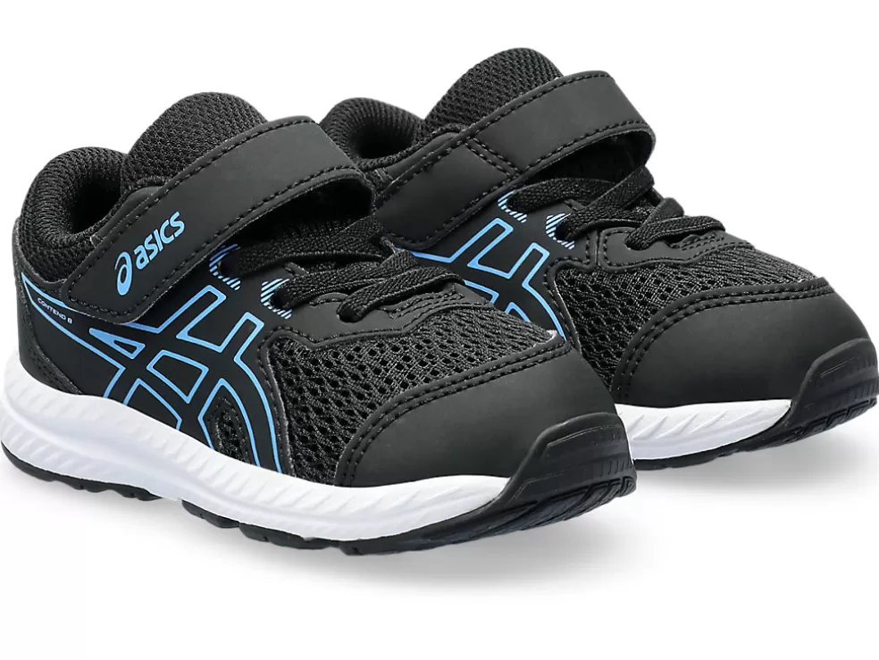 Hot ASICS CONTEND 8 TODDLER SIZE Black/Waterscape