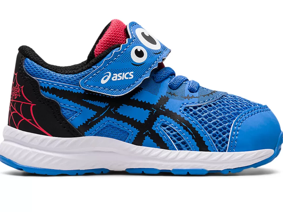 Fashion ASICS CONTEND 8 TODDLER SIZE SCHOOL YARD Blue Coast/Black