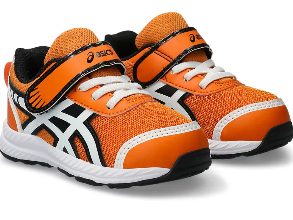 Cheap ASICS CONTEND 8 TODDLER SIZE SCHOOL YARD Bright Orange/White