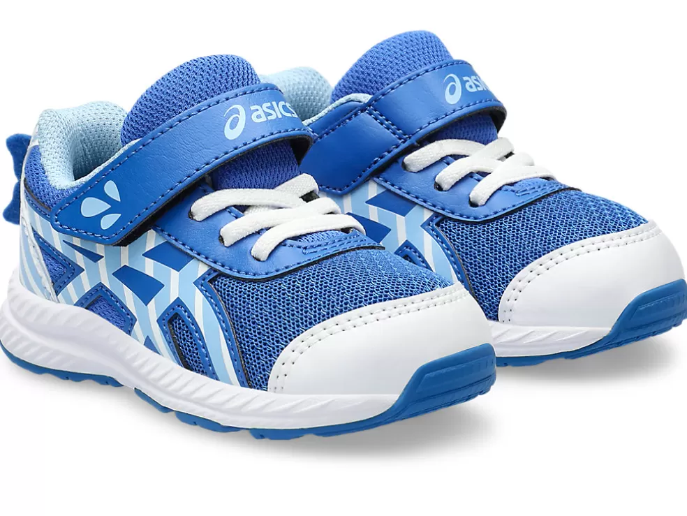 Discount ASICS CONTEND 8 TODDLER SIZE SCHOOL YARD Illusion Blue/Blue Bliss