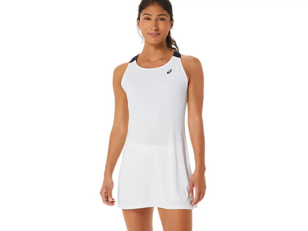 Cheap ASICS COURT DRESS Brilliant White/Midnight