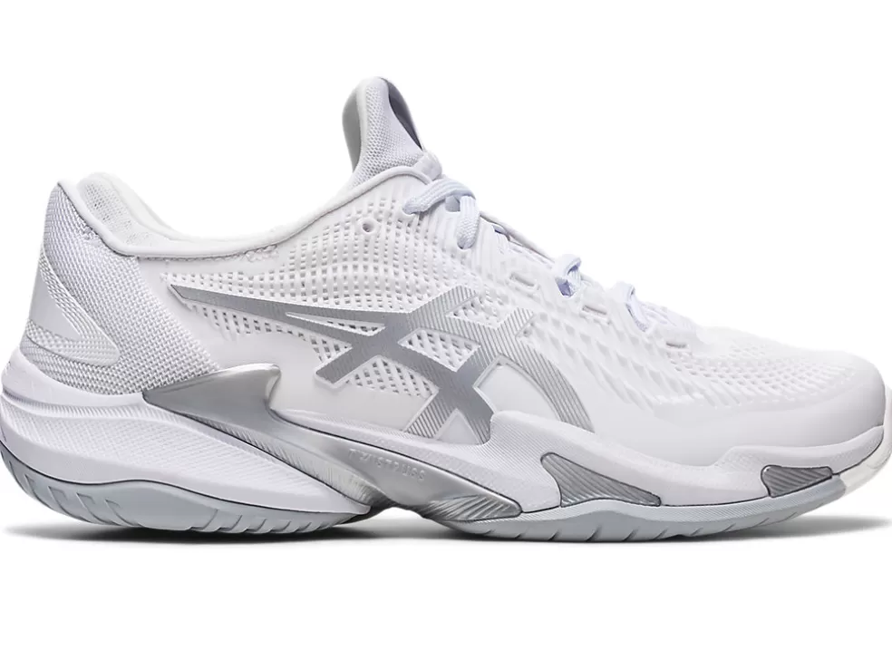 Shop ASICS COURT FF 3 White/Pure Silver