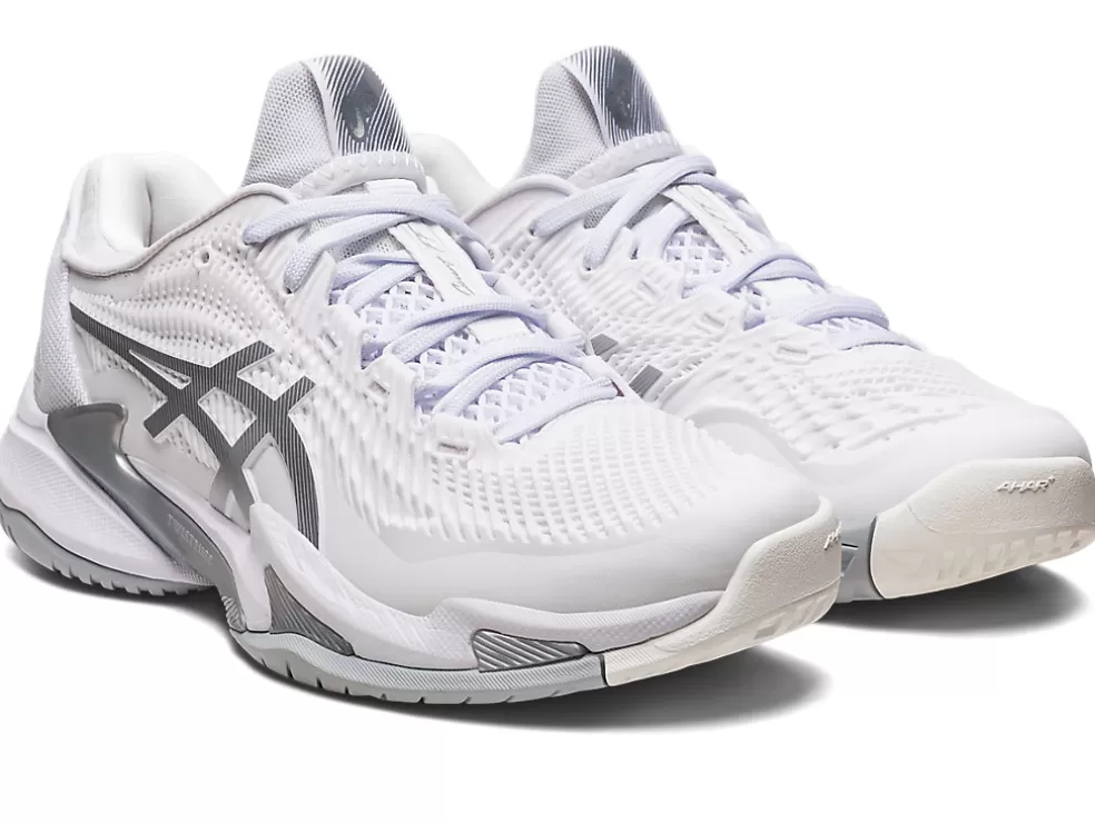 Shop ASICS COURT FF 3 White/Pure Silver