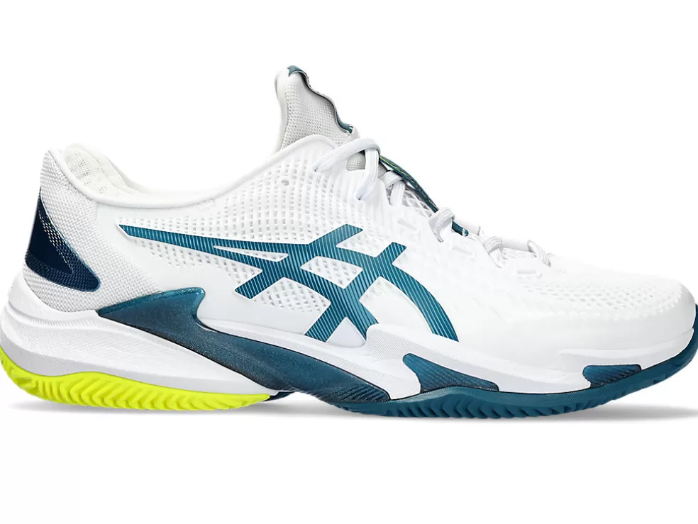 Cheap ASICS COURT FF 3 CLAY White/Gris Blue