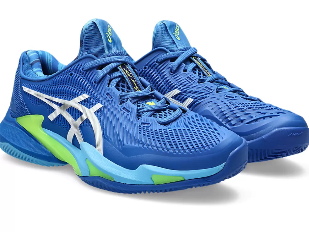 Best Sale ASICS COURT FF 3 NOVAK CLAY Tuna Blue/White