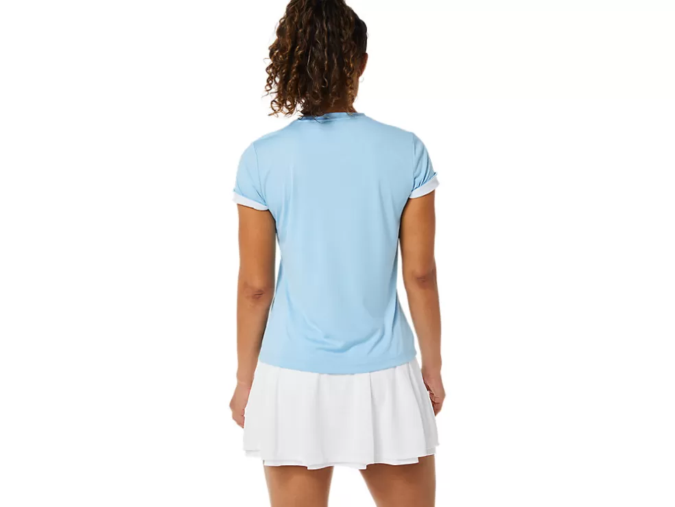 Best Sale ASICS COURT GRAPHIC TEE Arctic Sky