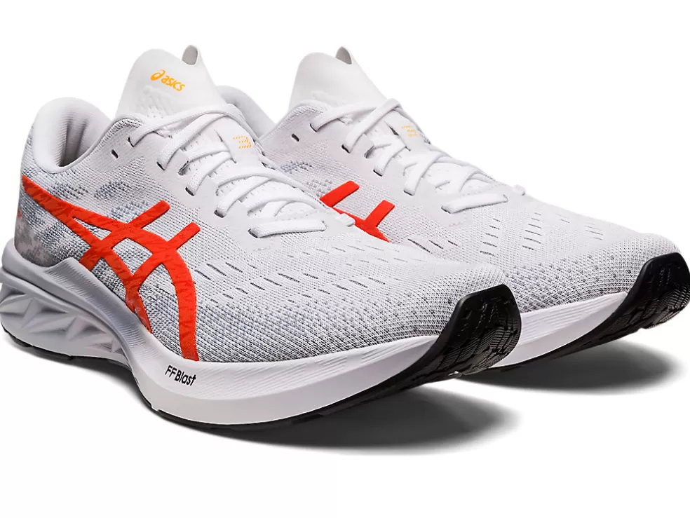 Discount ASICS DYNABLAST 3 White/Cherry Tomato