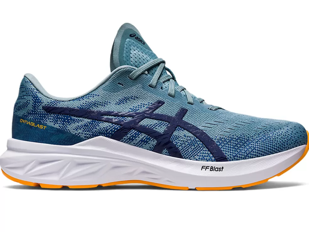 Cheap ASICS DYNABLAST 3 Light Steel/Deep Ocean