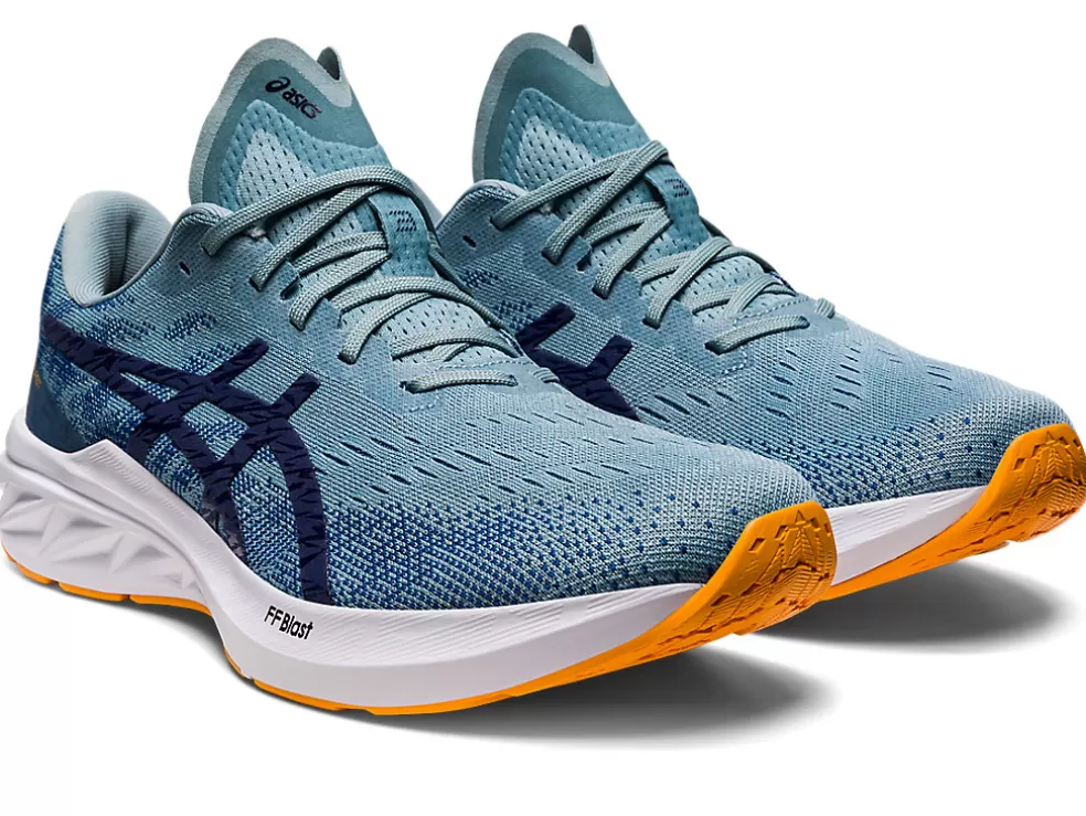 Cheap ASICS DYNABLAST 3 Light Steel/Deep Ocean