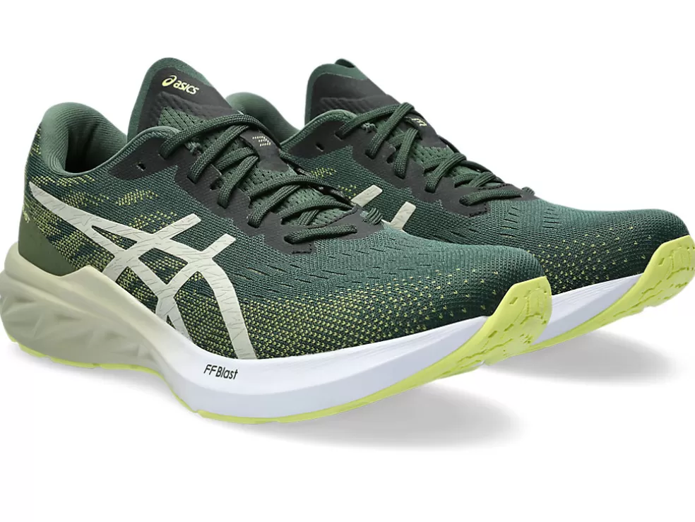 Shop ASICS DYNABLAST 3 Rain Forest/Dried Leaf Green