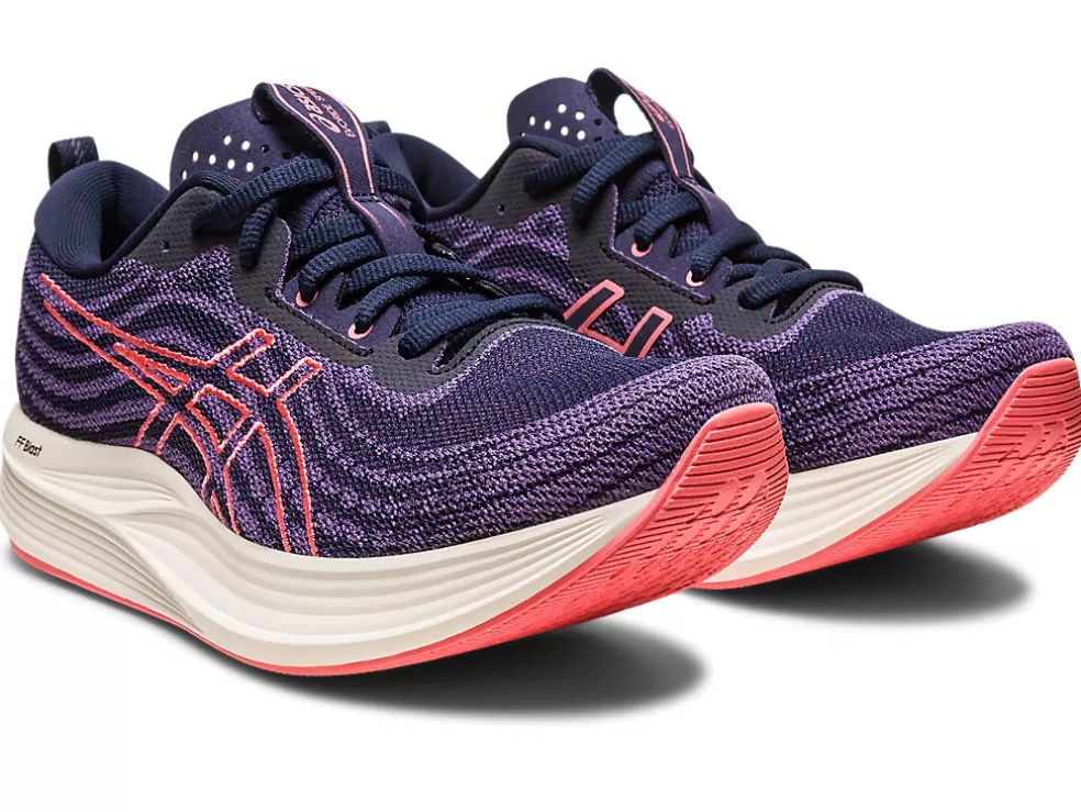 Discount ASICS EvoRide SPEED Midnight/Papaya