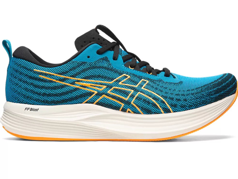 Cheap ASICS EvoRide SPEED Island Blue/Orange Pop