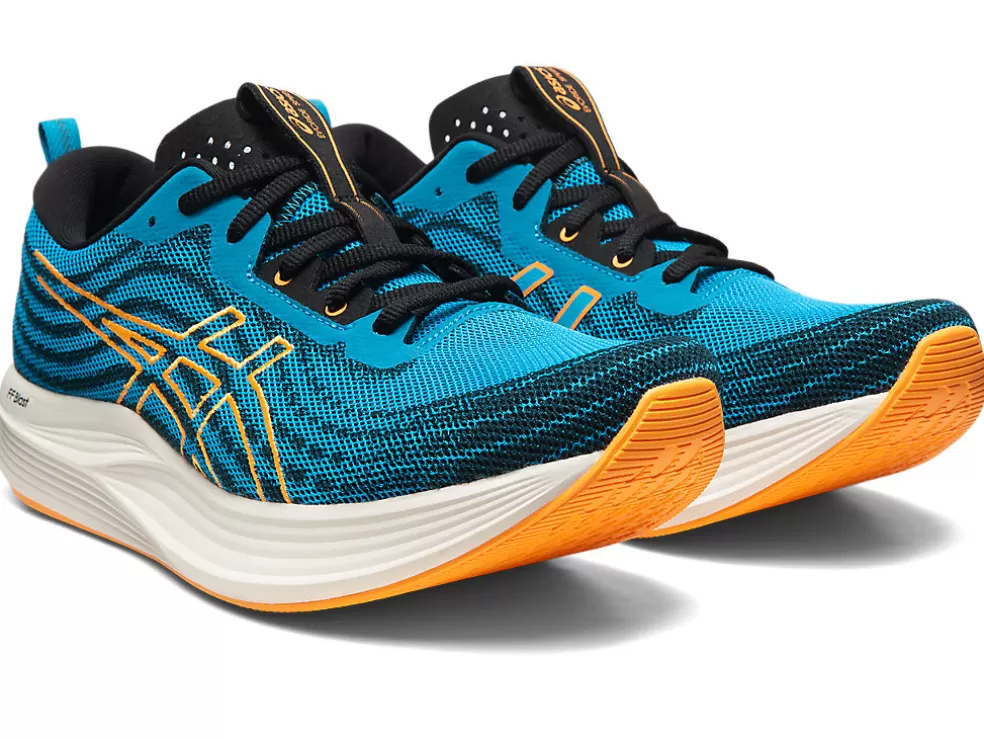 Cheap ASICS EvoRide SPEED Island Blue/Orange Pop