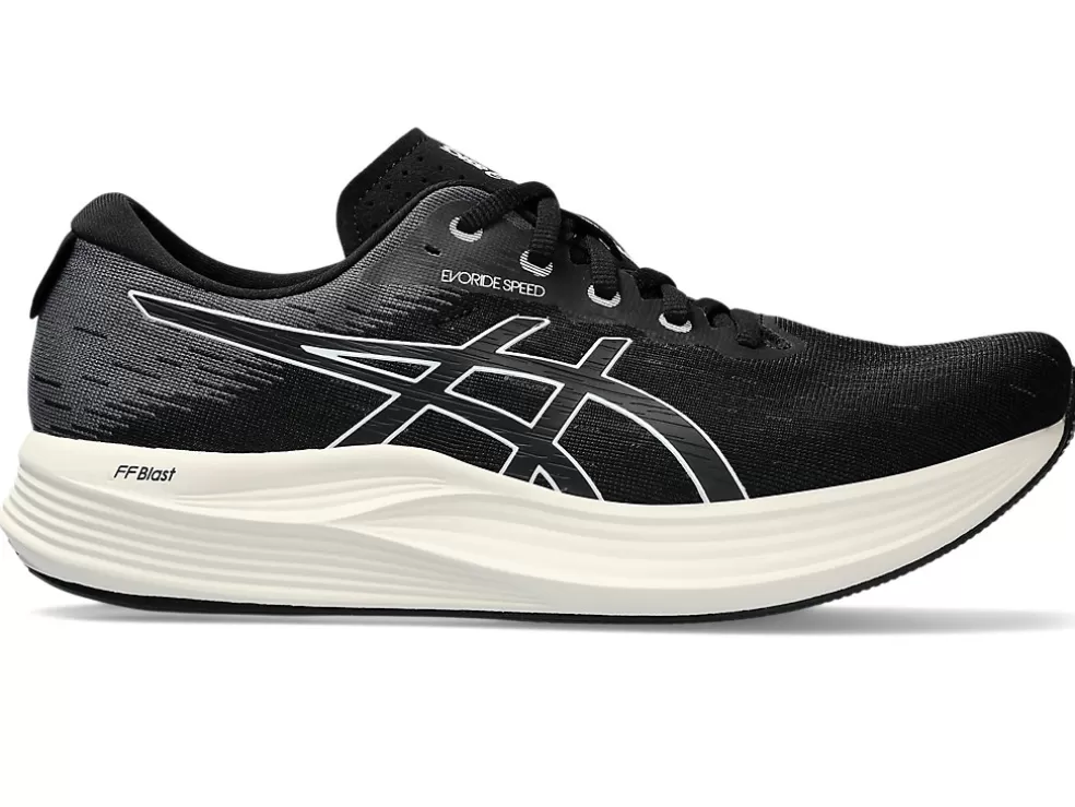 New ASICS EVORIDE SPEED 2 WIDE Black/White