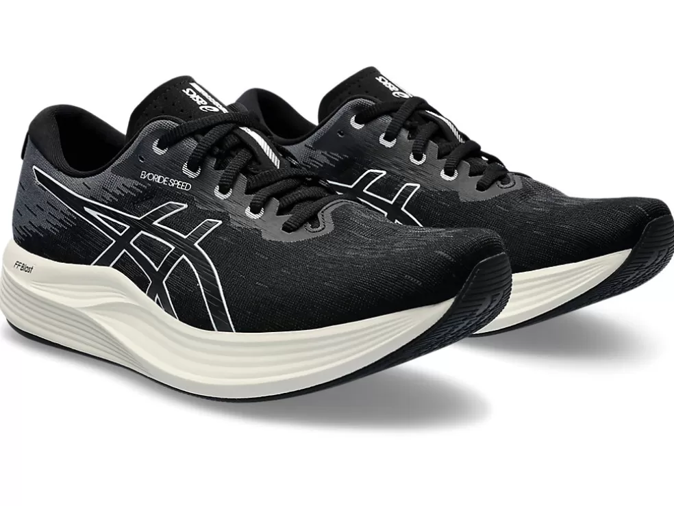 New ASICS EVORIDE SPEED 2 WIDE Black/White