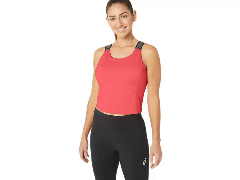 Flash Sale ASICS FIT SANA CROPPED TANK Blazing Coral