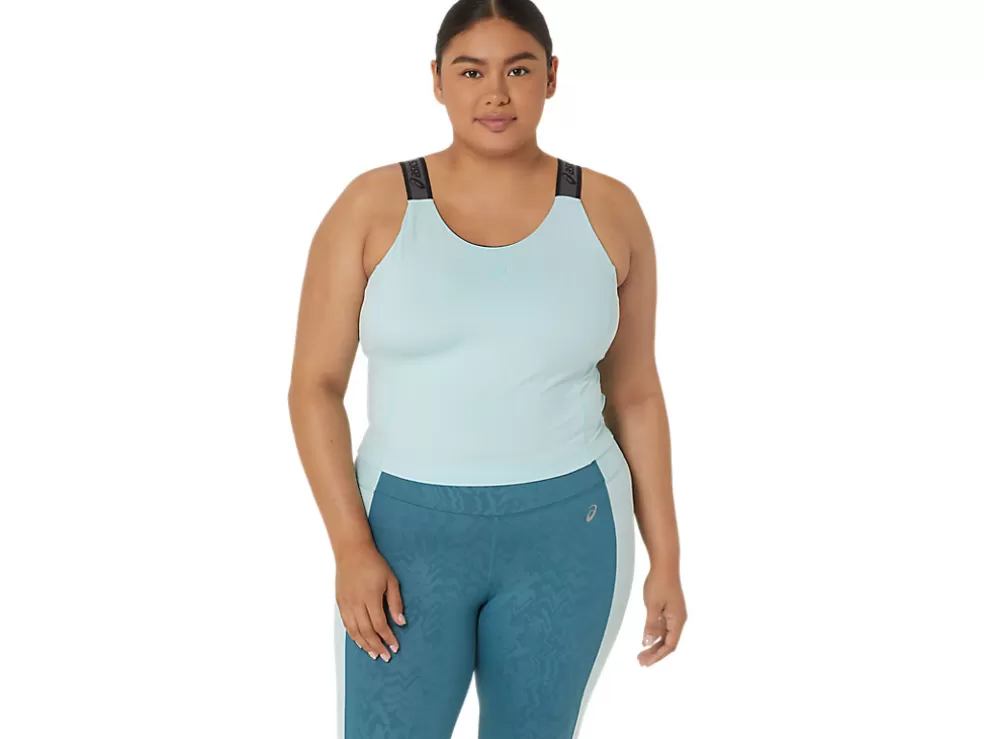 Hot ASICS FIT SANA CROPPED TANK Aquamarine