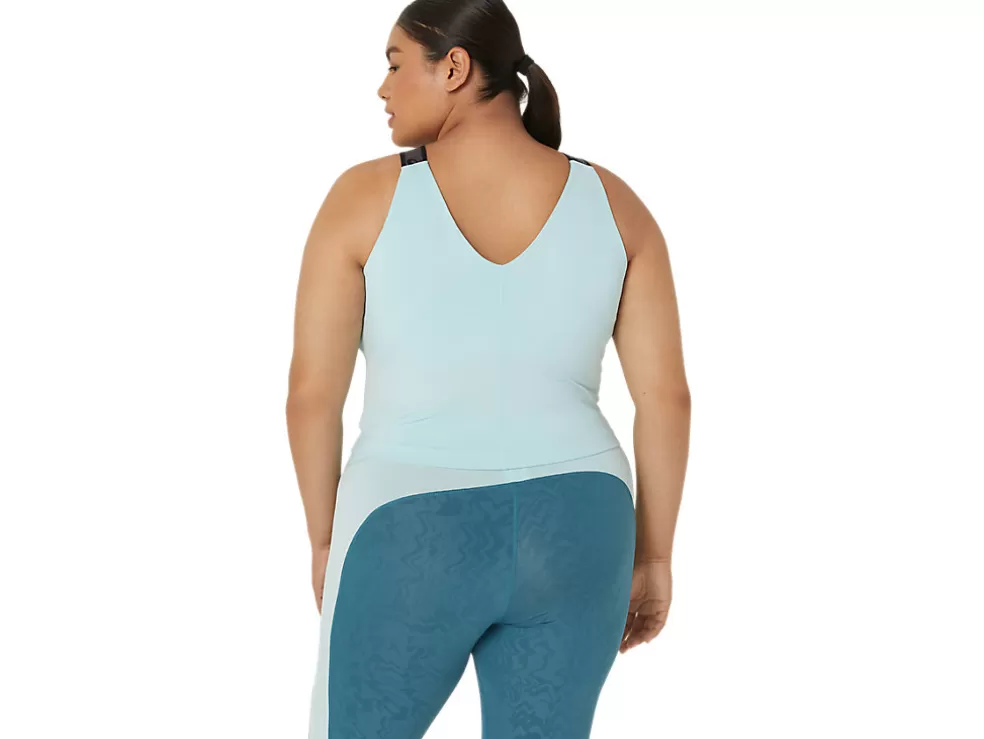 Hot ASICS FIT SANA CROPPED TANK Aquamarine