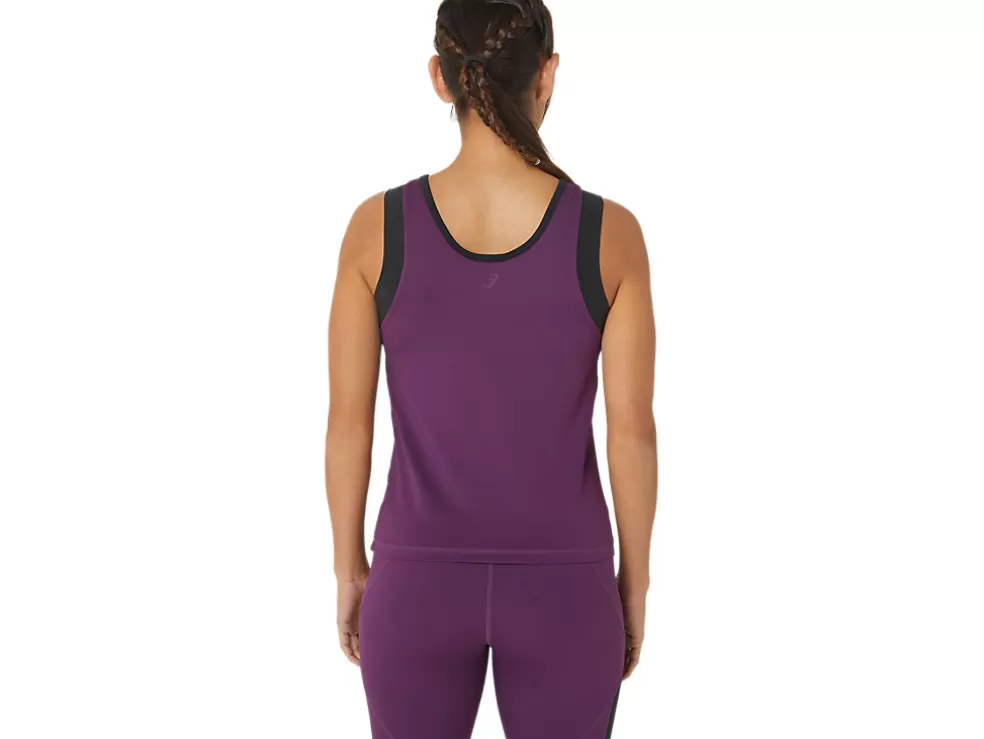 Hot ASICS FLEX BRA TOP Deep Mauve