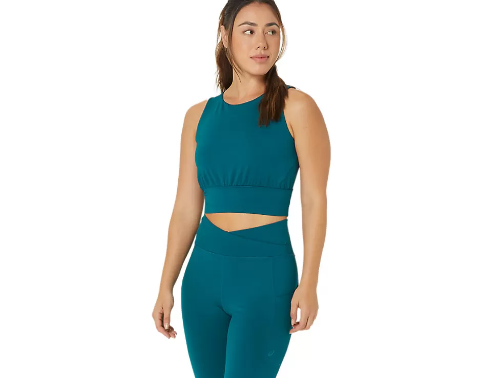 Shop ASICS FLEX BRA TOP Rich Teal