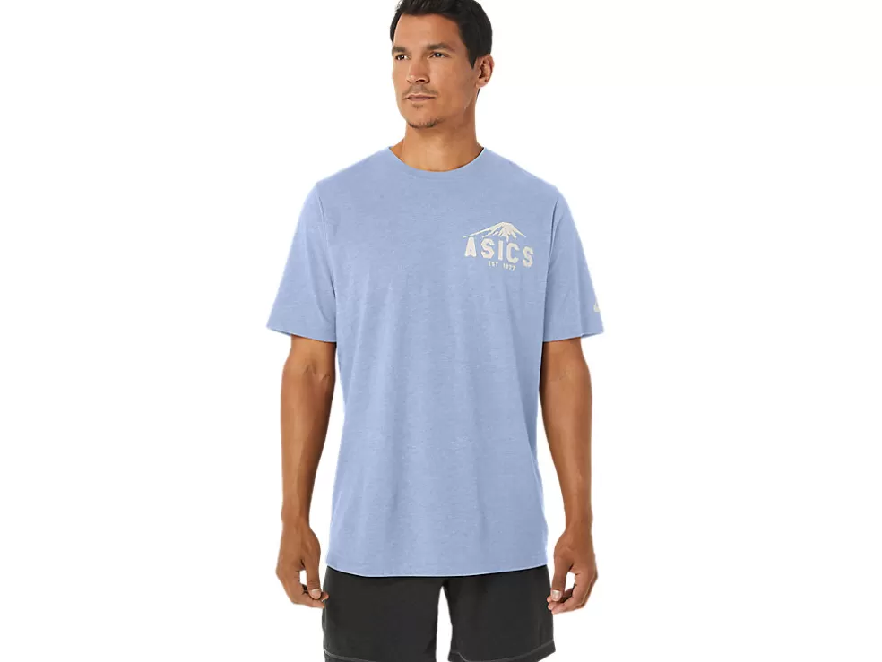 Hot ASICS FUJI 1977 TEE Soft Sky