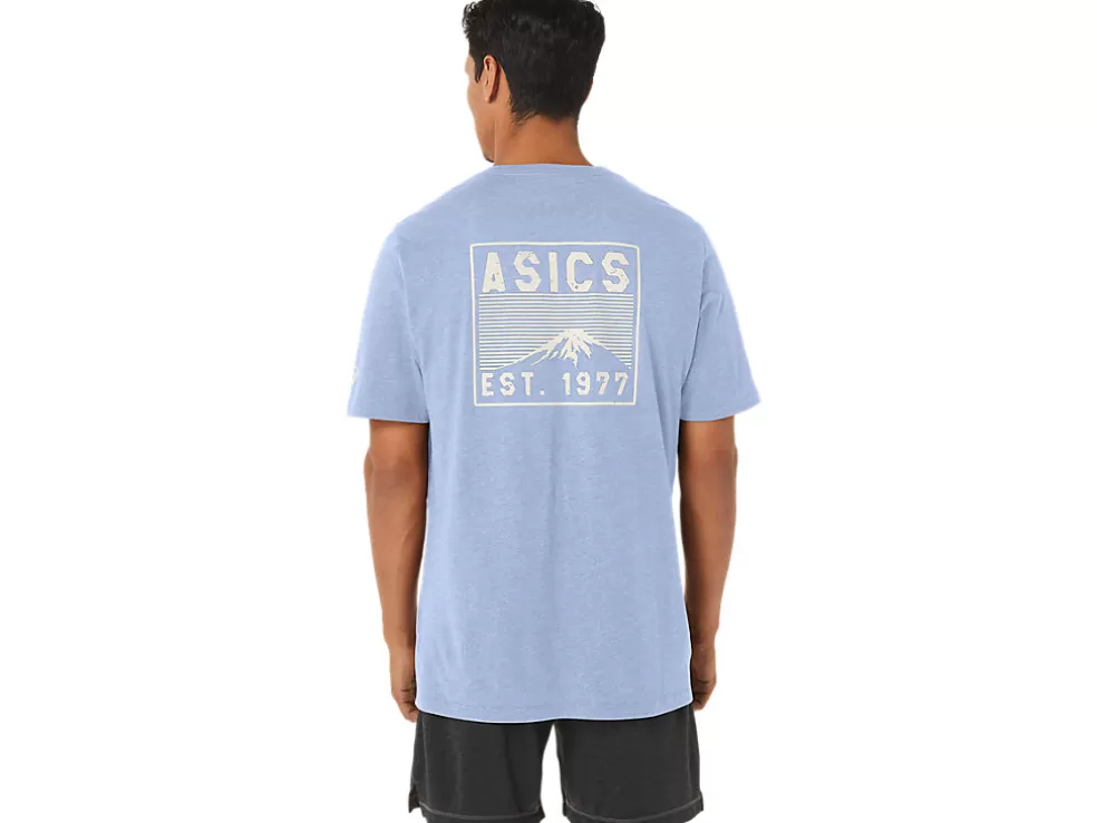 Hot ASICS FUJI 1977 TEE Soft Sky