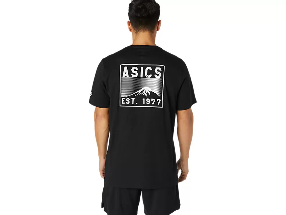 New ASICS FUJI 1977 TEE Performance Black