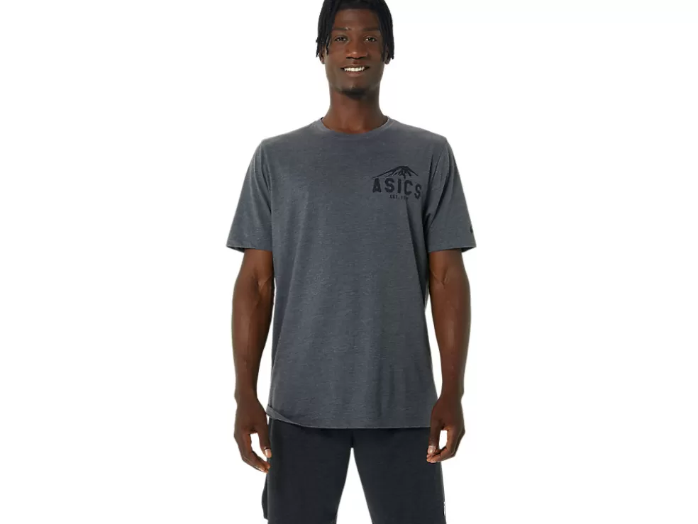 Clearance ASICS FUJI 1977 TEE Dark Grey Heather