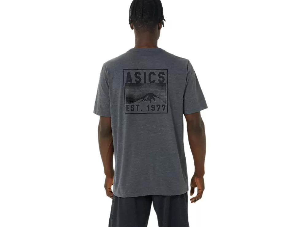 Clearance ASICS FUJI 1977 TEE Dark Grey Heather