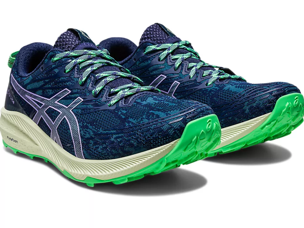 Online ASICS Fuji Lite 3 Ink Teal/Digital Violet