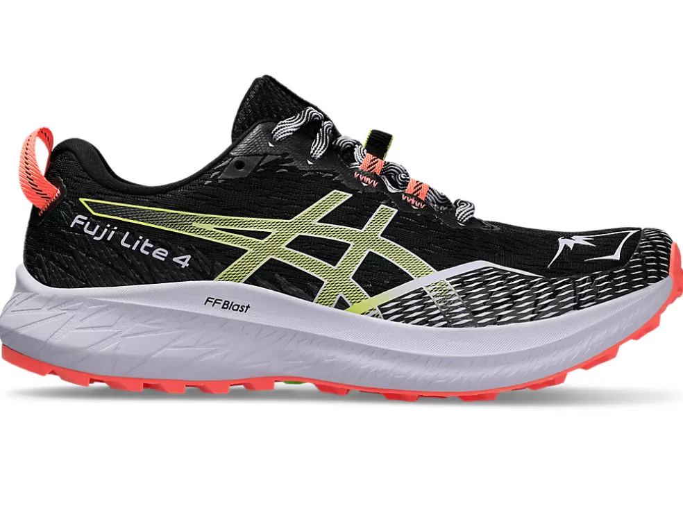 Cheap ASICS Fuji Lite 4 Black/Cacti